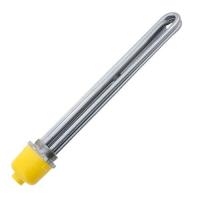 Блок ТЭН 6,0 кВт для воды 320 мм фланец G1 1/2" 220/380 В (трубка + колпак) SZH