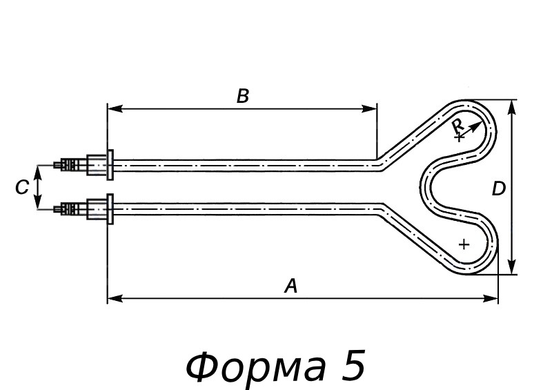 Форма ТЭН Ф5
