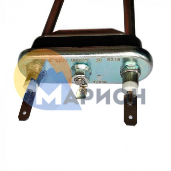 47842 ТЭН 6000W (проф.прям. L=540, R15+, длина М-образной части 440мм)